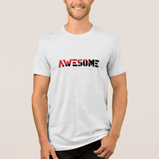 Bella+Canvas Tri-blend T-Shirt -  awesome  Tri-Blend Shirt