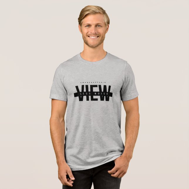 Bella+Canvas Tri-blend T-Shirt Shirt (Front Full)