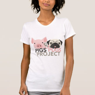 Bella Canvas Womens Pigs & Pugs Project Tee