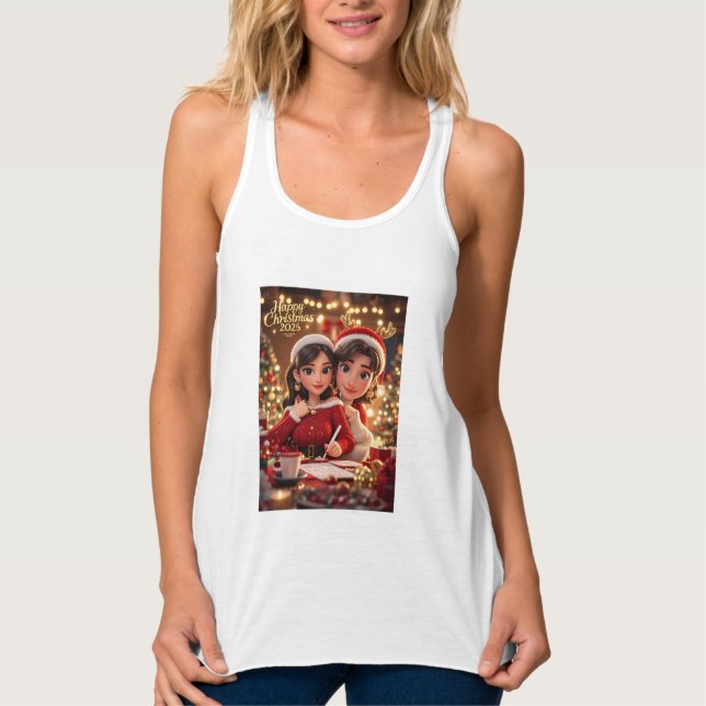 Bella+Canvas Women's Tri-blend T-Shirt Singlet (Front)