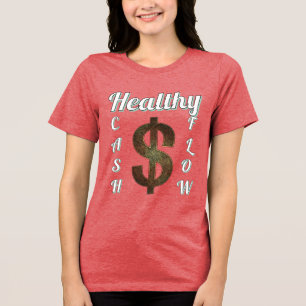 Bella+Canvas Women's Tri-blend T-Shirt, White, Adu Tri-Blend Shirt