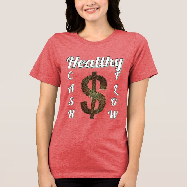 Bella+Canvas Women's Tri-blend T-Shirt, White, Adu Tri-Blend Shirt (Front)