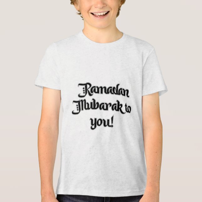 Bella+Canvas Youth Tri-blend Shirt (Front)