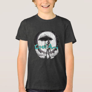Bella+Canvas Youth Tri-blend T-Shirt, Solid Black  Shirt