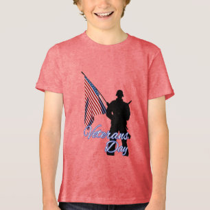 Bella+Canvas Youth Tri-blend T-Shirt, Solid Black Shirt