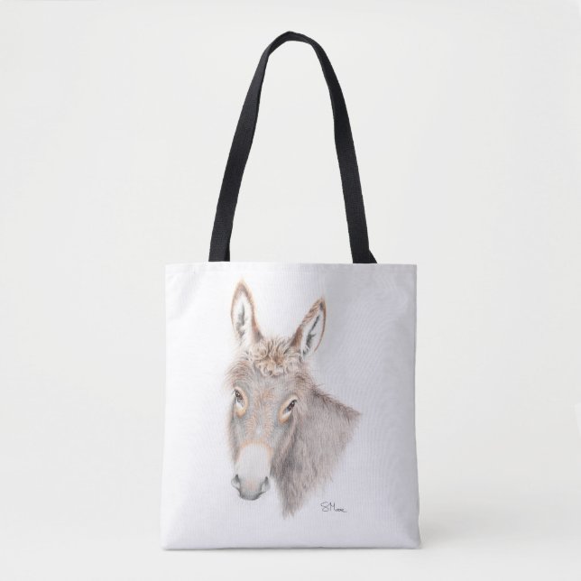 Bella Donkey Tote Bag (Front)