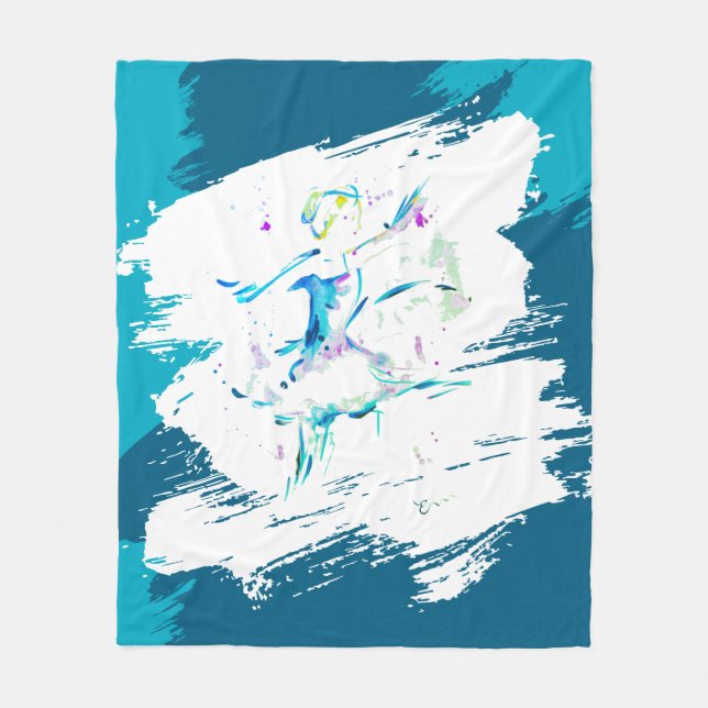 bella fleece blanket (Front)