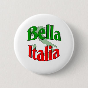 Bella Italia 6 Cm Round Badge
