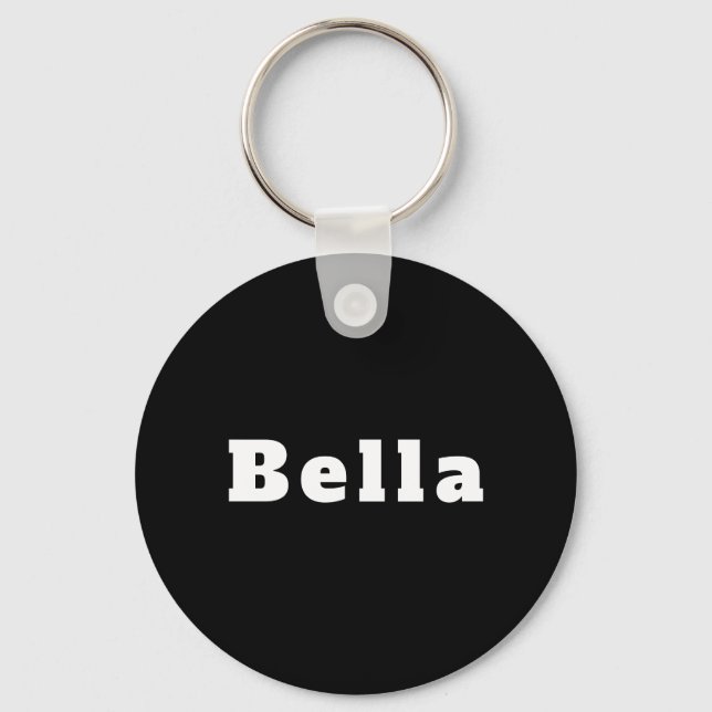 Bella Key Ring (Front)