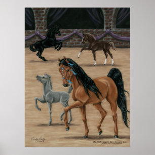 Bella Sara Jewel art print by Cindy Price McMurray