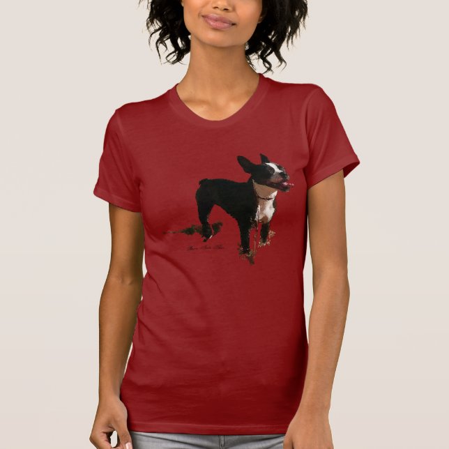 Bella the Boston Terrier - T-Shirt (Front)