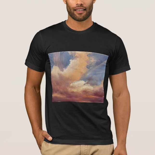 Bella + Tshirt with Dramatic Clouds (Front)