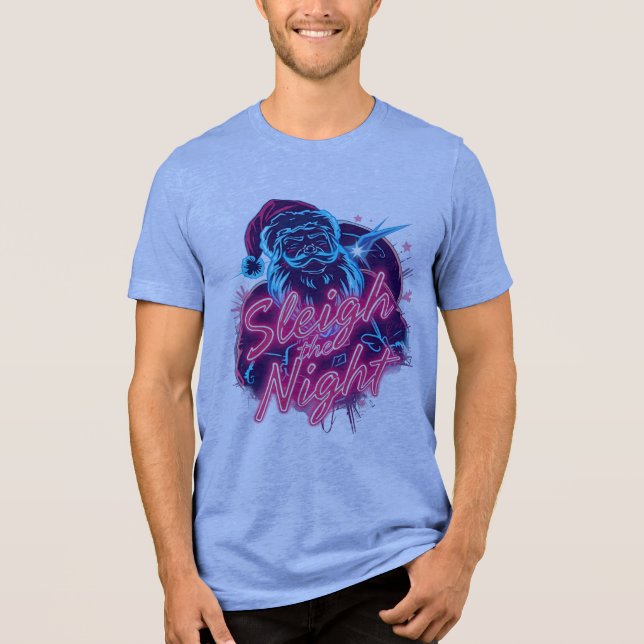 BellaCanvas Sleigh the Night Shirt (Front)