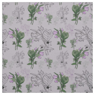 Belladonna Deadly Nightshade Fabric