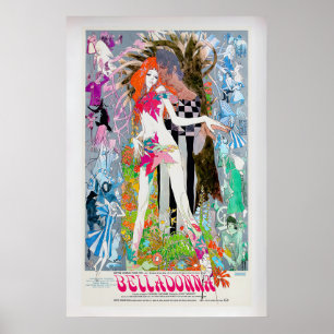 Belladonna Movie Poster Vintage Anime Poster 1