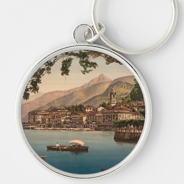 Bellagio I, Lake Como, Lombardy, Italy Key Ring (Front)