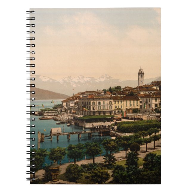 Bellagio II, Lake Como, Lombardy, Italy Spiral Notebook (Front)