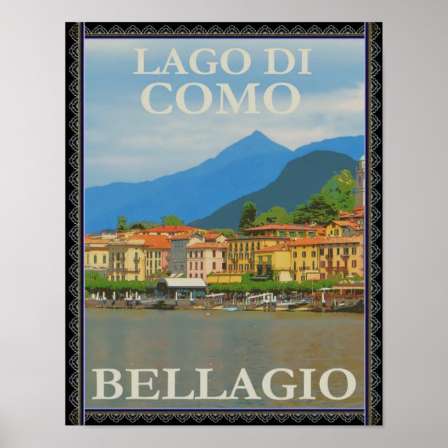 Bellagio Italy Poster (Front)