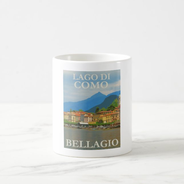 Bellagio Italy Poster Coffee Mug (Center)