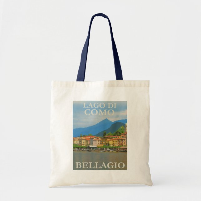 Bellagio Italy Poster Tote Bag (Front)
