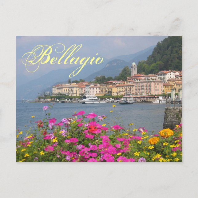 Bellagio postcard (Front)