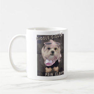 Bella's Giggle Giggle Paw Clap Coffee Mug