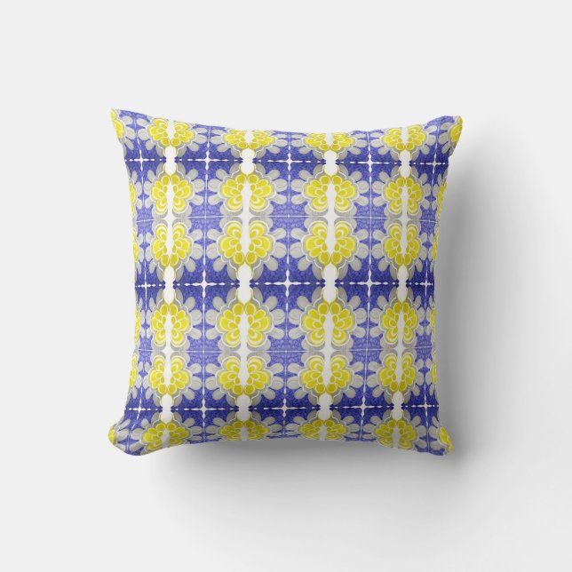 Bellasyl Flourishing Throw Pillow (Front)