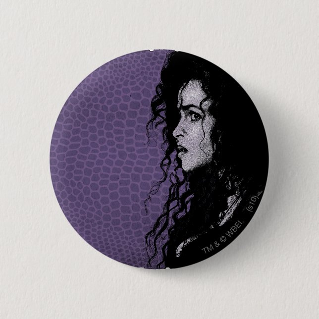 Bellatrix Lestrange 5 6 Cm Round Badge (Front)
