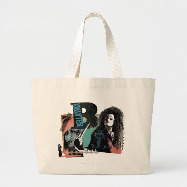 Bellatrix Lestrange 6 Large Tote Bag (Front)