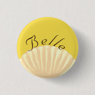 Belle 3 Cm Round Badge