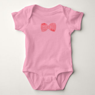 belle belle bow baby bodysuit