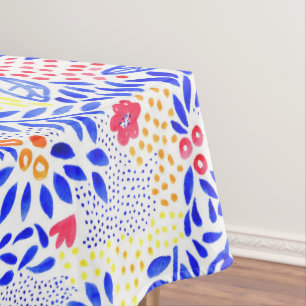 Belle Bold Floral Tablecloth
