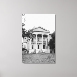Belle Grove Plantation Louisiana Canvas Print