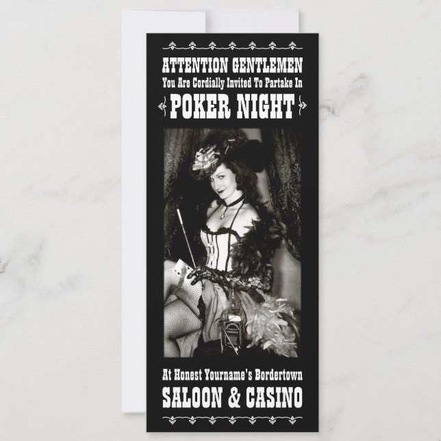 Belle - Invitation (Customise) (Front)