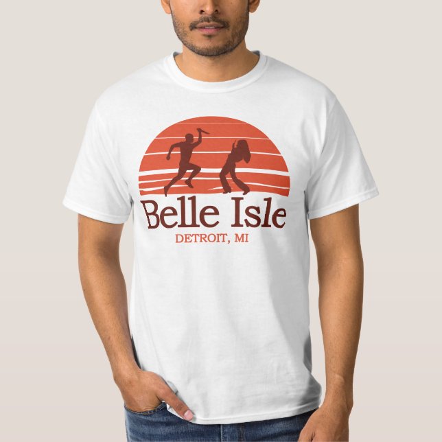 Belle Isle Detroit Michigan T-Shirt (Front)