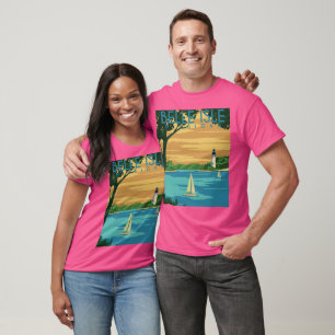 Belle Isle Michigan  T-Shirt