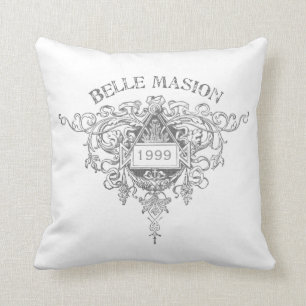 Belle Maison Pillow - White