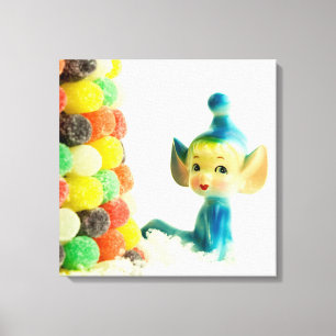 Belle the Pixie Elf Canvas Print