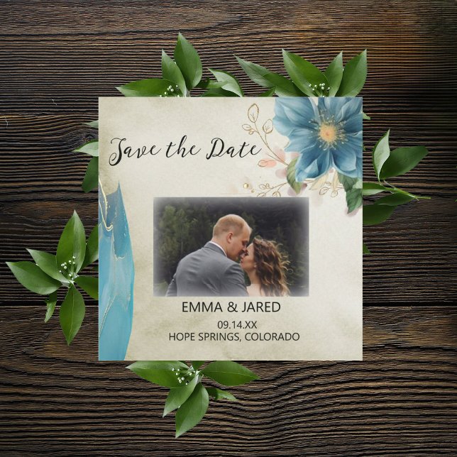 Belle Watercolor Wedding Save the Date (Creator Uploaded)
