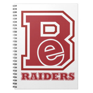 .Bellefonte Raiders Be Spiral Notebook
