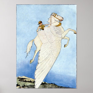 Bellerophon and Pegasus Poster