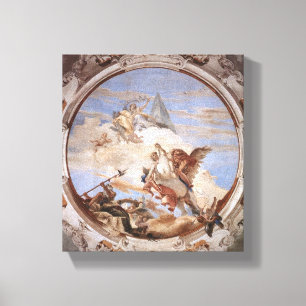 Bellerophon Pegasus - Giovanni Battista Tiepolo Canvas Print