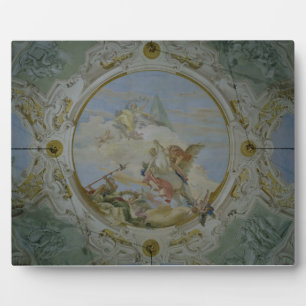 Bellerophon Riding Pegasus, c.1746-47 (fresco) Plaque