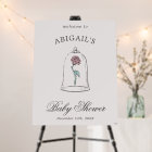 Belle's Enchanted Rose Shower Welcome Sign