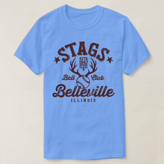 Belleville Stags T-Shirt (Design Front)