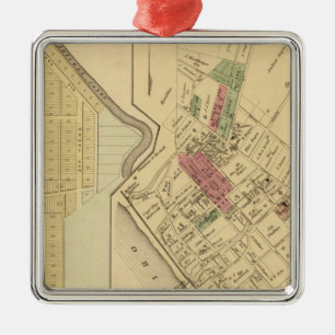 Bellevue Borough Metal Tree Decoration
