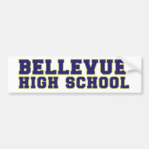 Bellevue High School Bumper Sticker