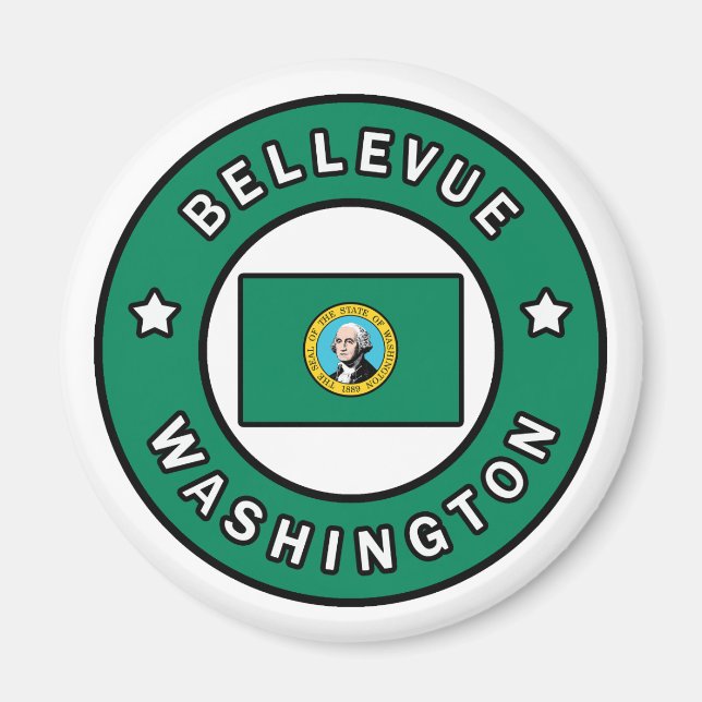 Bellevue Washington Magnet (Front)