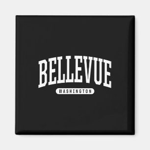 Bellevue Washington Vacation College Style Wa Usa Magnet