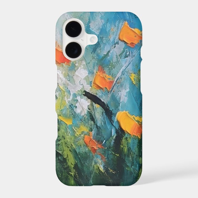 Bellflowers – Abstract Floral Meadow in Motion (Back)